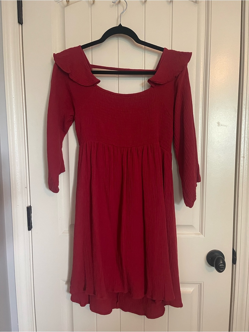 Maroon Dress